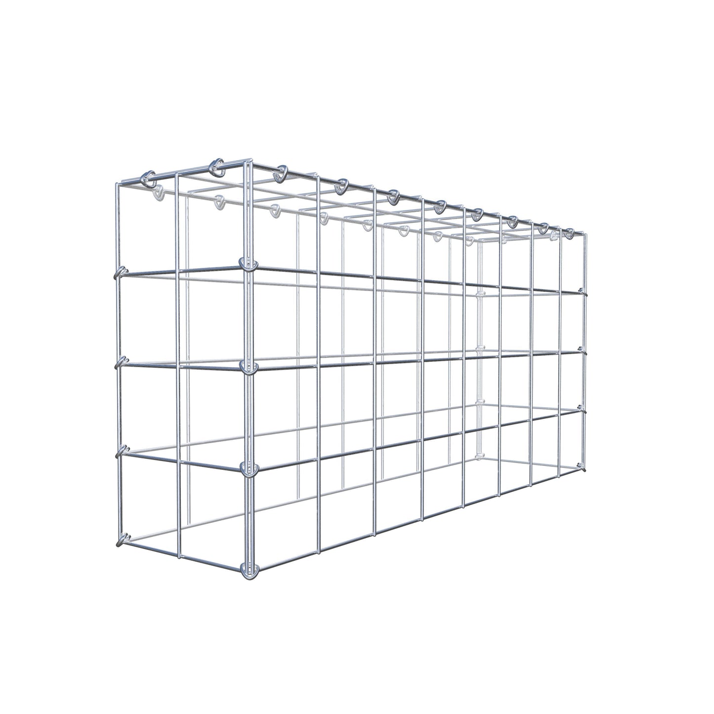 Pila adicional tipo 3 80 cm x 40 cm x 20 cm (L x A x P), malla 10 cm x 10 cm, anillo en C