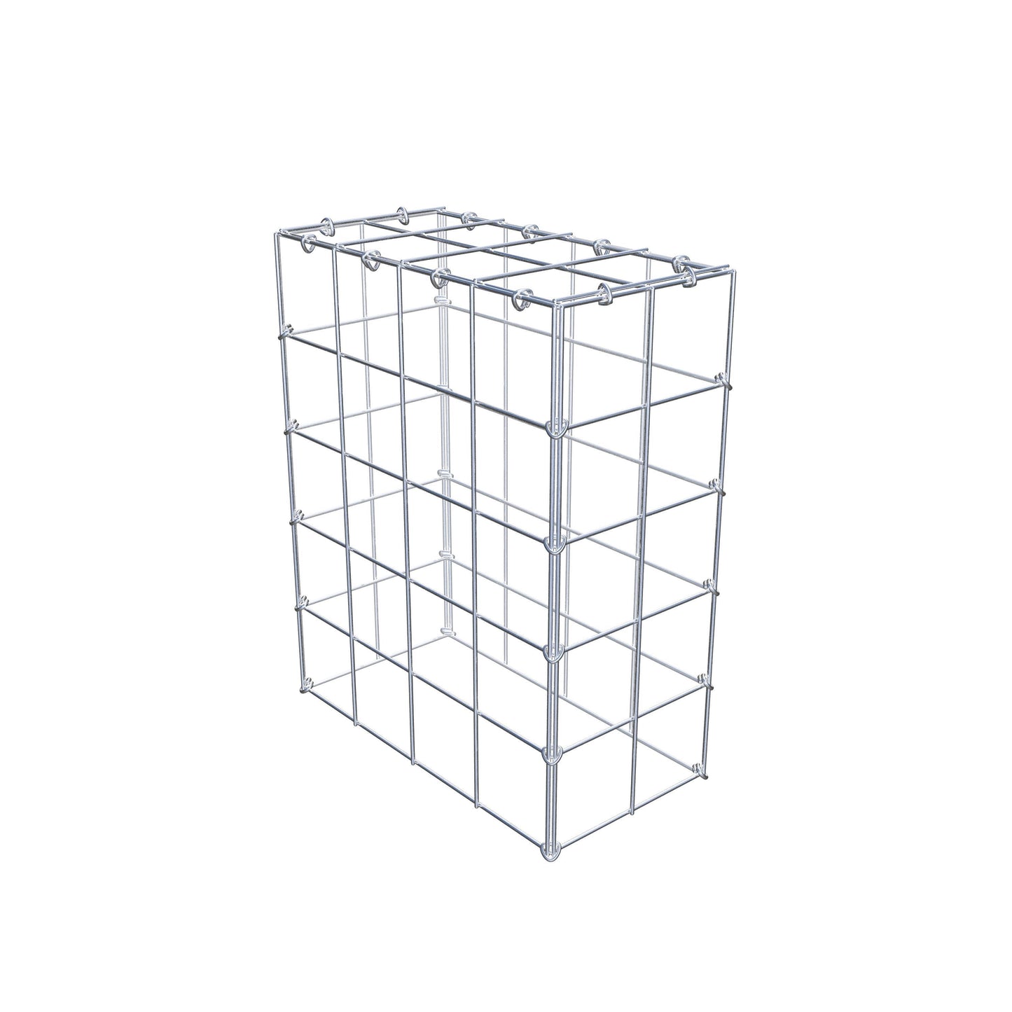 Toegevoegde pool type 3 50 cm x 40 cm x 20 cm (L x H x D), maaswijdte 10 cm x 10 cm, C-ring