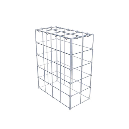 Toegevoegde pool type 3 50 cm x 40 cm x 20 cm (L x H x D), maaswijdte 10 cm x 10 cm, C-ring