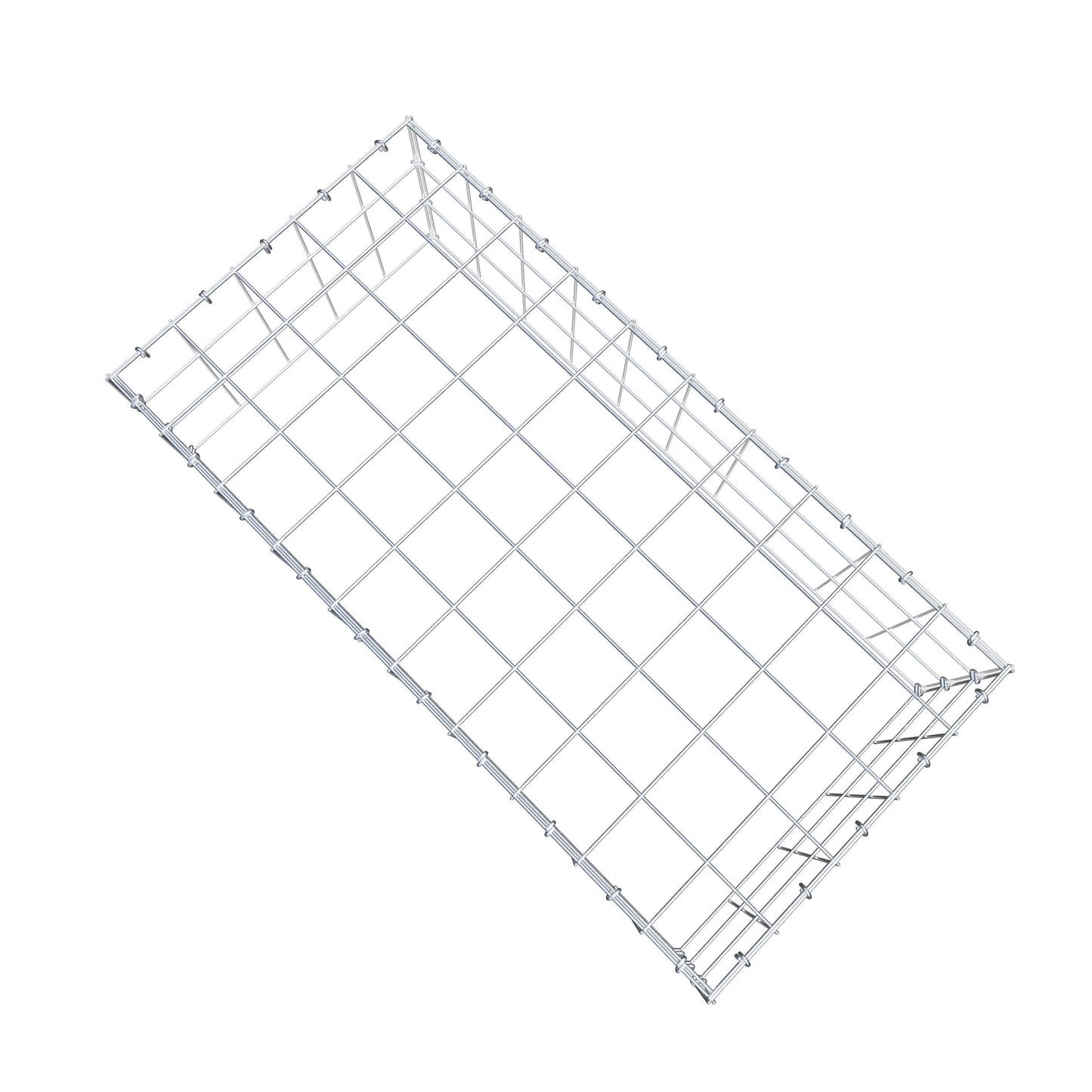 Fourche rapportée type 3 100 cm x 30 cm x 50 cm (L x H x P), mailles 10 cm x 10 cm, anneau C