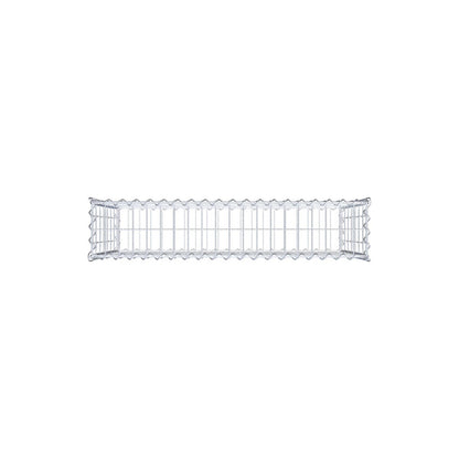 Gabion 100 cm x 70 cm x 20 cm (L x H x D), mesh size 5 cm x 10 cm, spiral