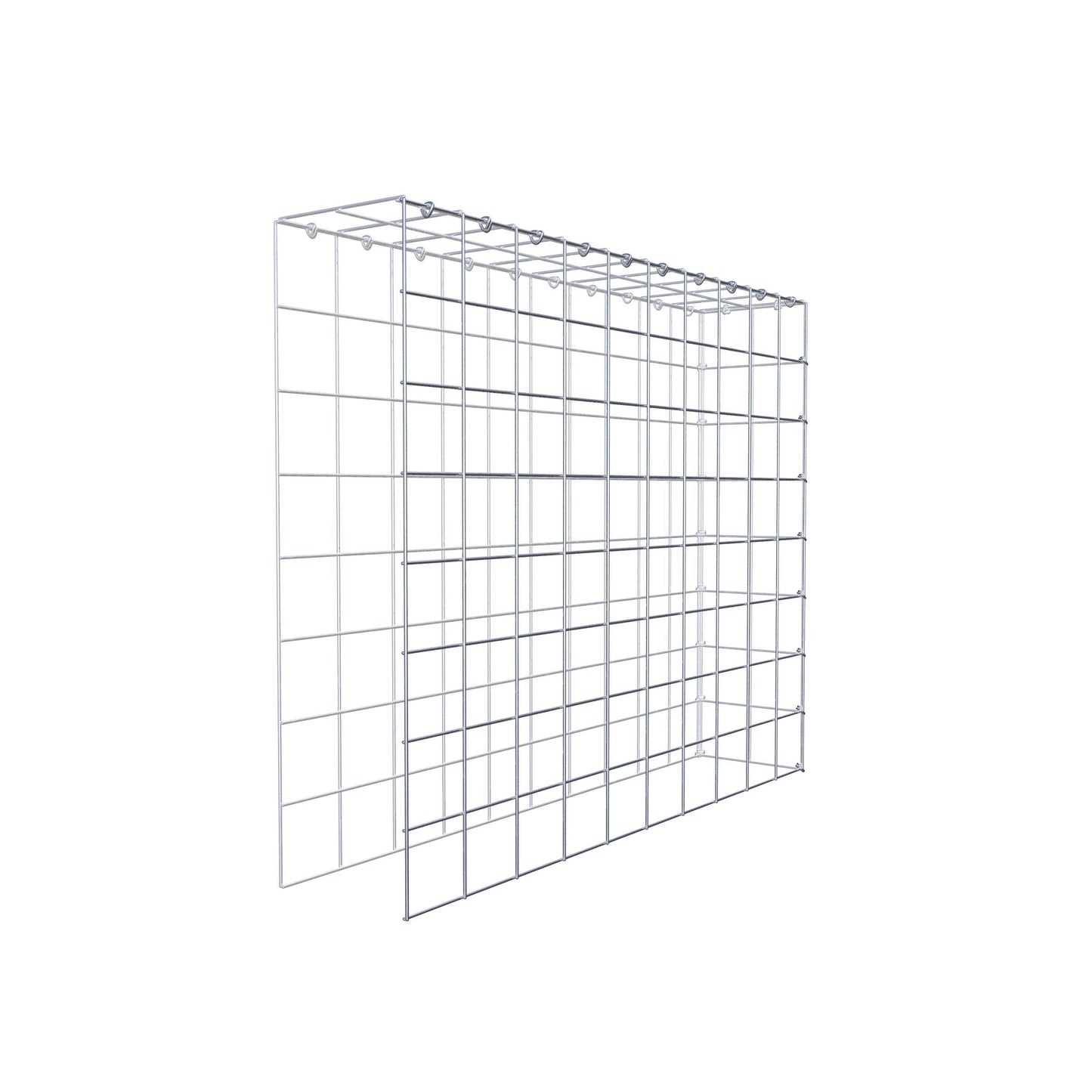 Add-on schanskorf type 4 100 cm x 80 cm x 20 cm (L x H x D), maaswijdte 10 cm x 10 cm, C-ring