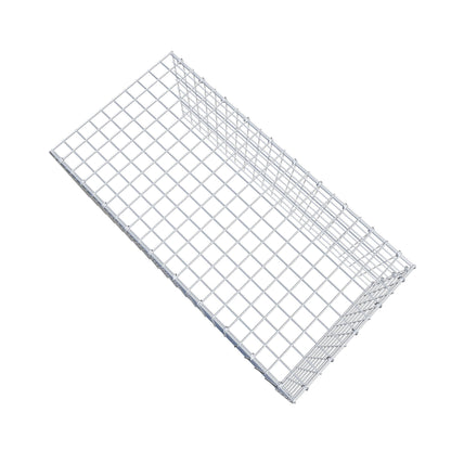 Add-on schanskorf type 4 100 cm x 40 cm x 50 cm (L x H x D), maaswijdte 5 cm x 5 cm, C-ring