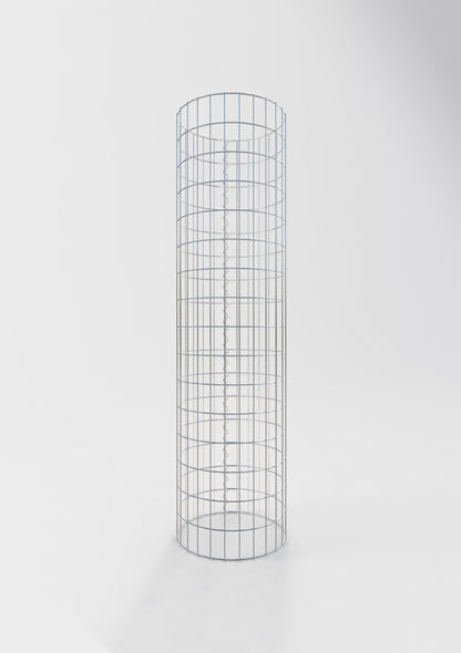 Gabionsøjle diameter 42 cm, MW 5 x 10 cm rund