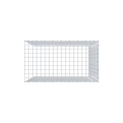 Fourche rapportée type 4 100 cm x 90 cm x 50 cm (L x H x P), mailles 5 cm x 5 cm, anneau C