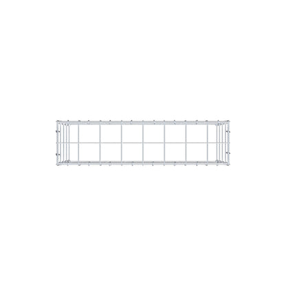 Pila adicional tipo 3 80 cm x 40 cm x 20 cm (L x A x P), malla 10 cm x 10 cm, anillo en C