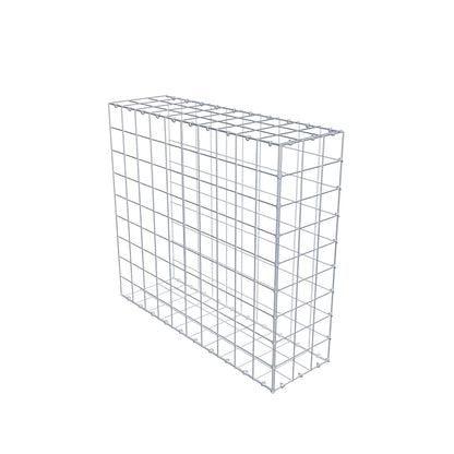 Anbaugabione Typ 2 100 cm x 90 cm x 30 cm (L x H x T), Maschenweite 10 cm x 10 cm, C-Ring