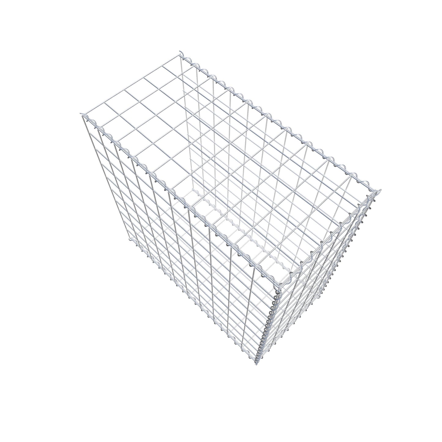 Add-on schanskorf type 2 100 cm x 100 cm x 50 cm (L x H x D), maaswijdte 10 cm x 10 cm, spiraal