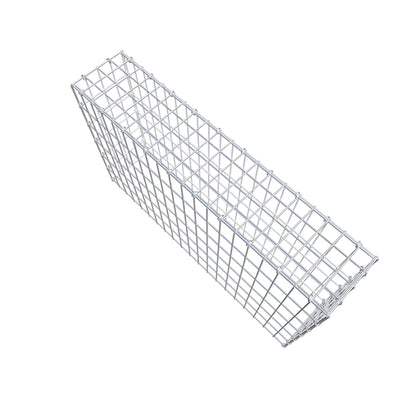 Type 3 oplegkorf 100 cm x 60 cm x 20 cm (L x H x D), maaswijdte 5 cm x 10 cm, C-ring