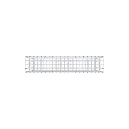 Schanskorf 100 cm x 90 cm x 20 cm (L x H x D), maaswijdte 5 cm x 10 cm, C-ring
