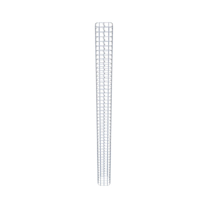Gabionpelare kvadrat 17 cm x 17 cm, 230 cm höjd, MW 5 cm x 5 cm