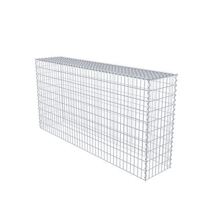 Add-on schanskorf type 3 200 cm x 100 cm x 40 cm (L x H x D), maaswijdte 5 cm x 10 cm, spiraalvormig