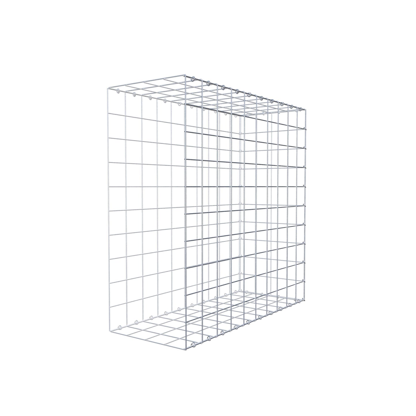 Fourche rapportée type 2 100 cm x 100 cm x 40 cm (L x H x P), mailles 10 cm x 10 cm, anneau C