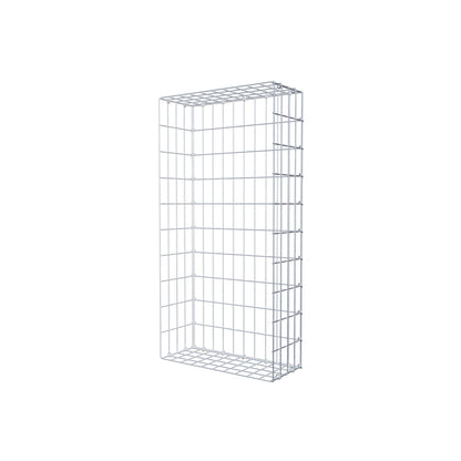 Fourche rapportée type 2 100 cm x 20 cm x 50 cm, mailles 5 cm x 10 cm, anneau en C