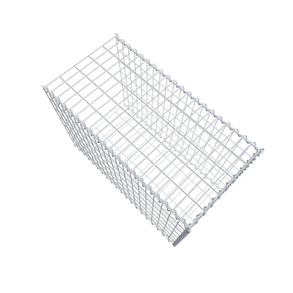 Add-on schanskorf type 2 100 cm x 70 cm x 50 cm (L x H x D), maaswijdte 5 cm x 10 cm, spiraalvormig
