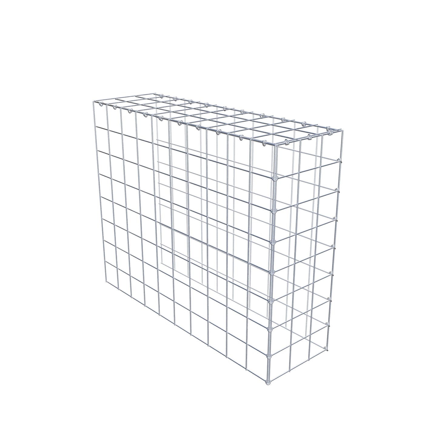 Add-on schanskorf type 4 100 cm x 80 cm x 30 cm (L x H x D), maaswijdte 10 cm x 10 cm, C-ring