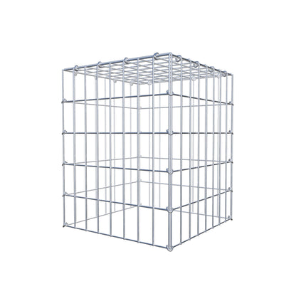 Gabião Tipo 3 50 cm x 40 cm x 40 cm (C x A x P), malhagem 5 cm x 10 cm, anel C