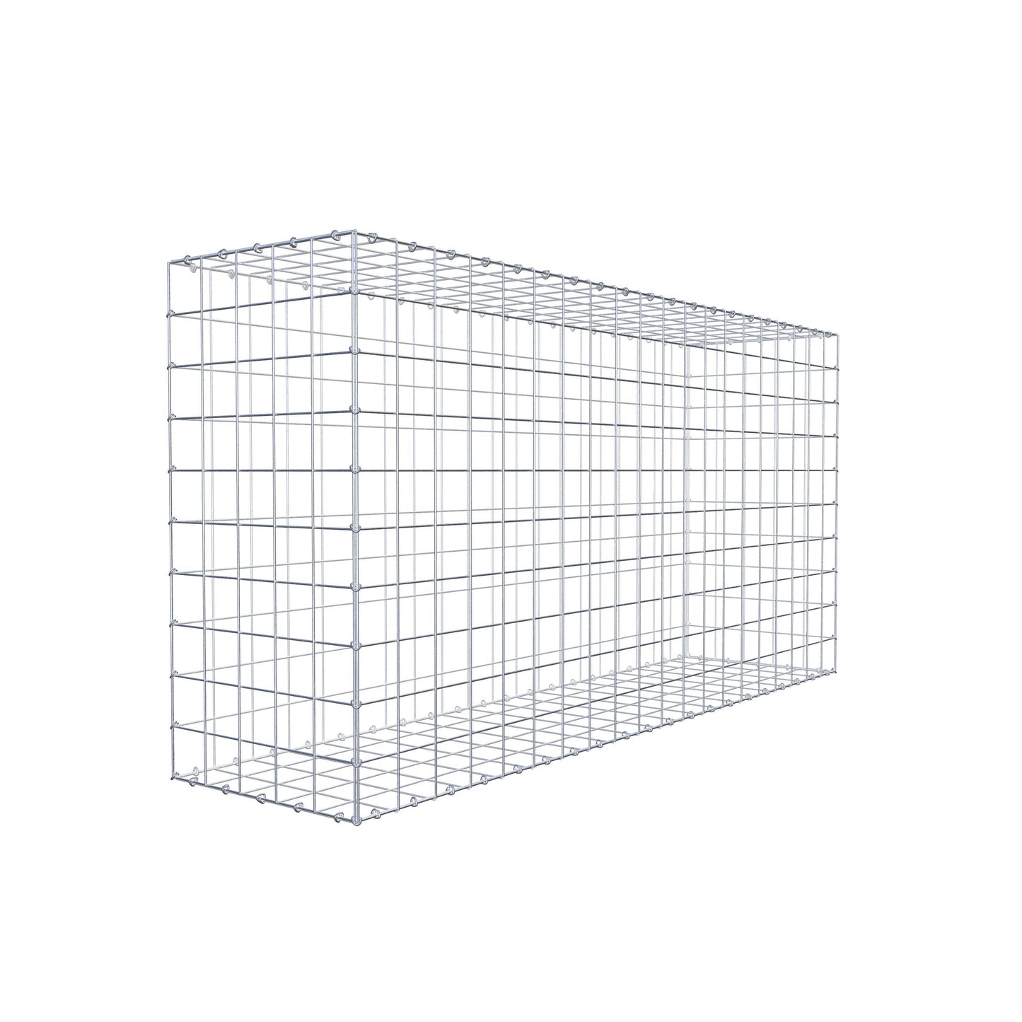 Schanskorf 200 cm x 100 cm x 50 cm (L x H x D), maaswijdte 10 cm x 10 cm, C-ring