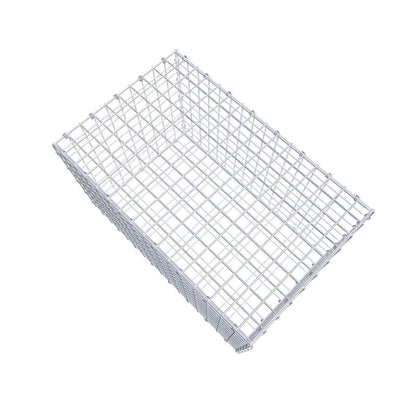 Schanskorf 80 cm x 50 cm x 50 cm (L x H x D), maaswijdte 5 x 5 cm, spiraalring