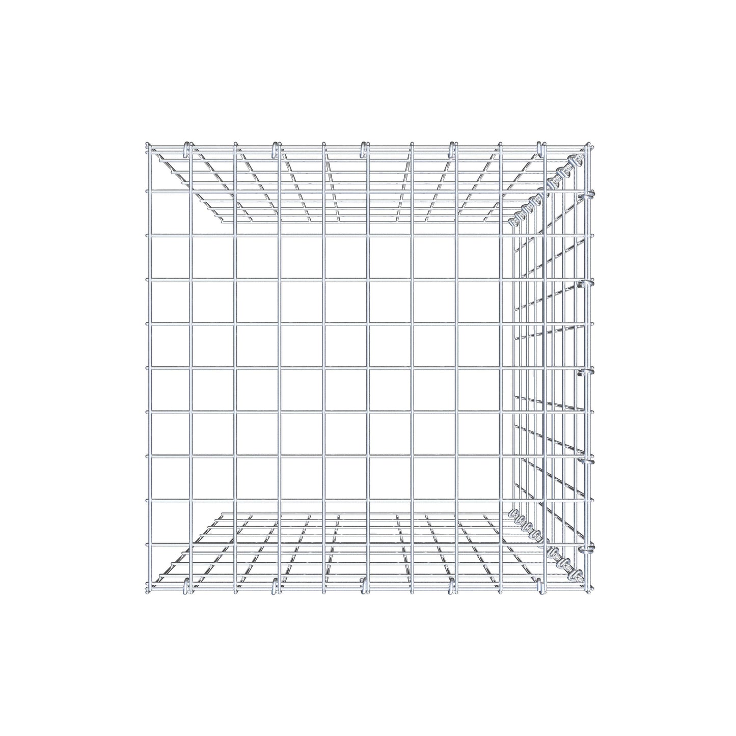 Toegevoegde pool type 4 80 cm x 50 cm x 50 cm (L x H x D), maaswijdte 5 cm x 10 cm, C-ring