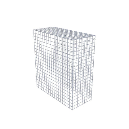 Gavión adicional tipo 4 100 cm x 90 cm x 40 cm (L x A x P), malla 5 cm x 5 cm, anillo en C