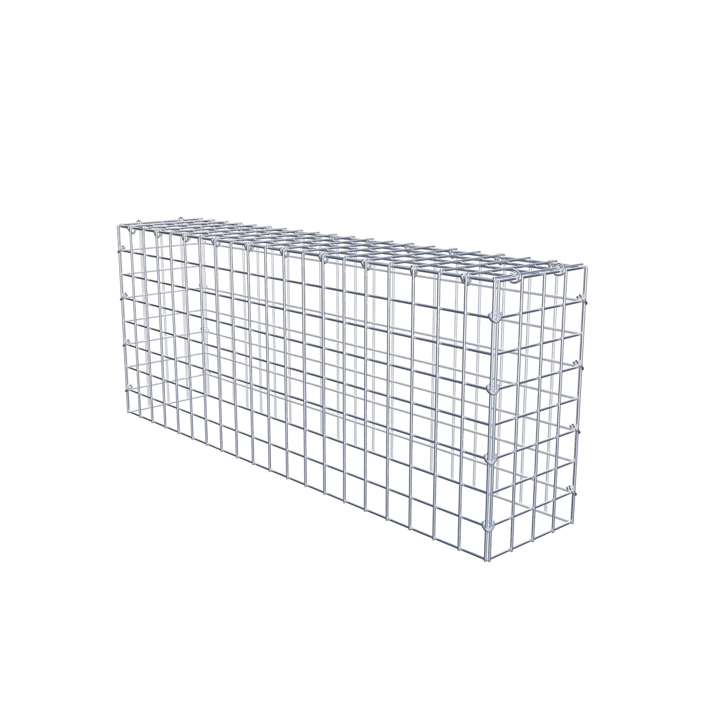 Fourche rapportée type 3 100 cm x 40 cm x 20 cm (L x H x P), mailles 5 cm x 5 cm, anneau C