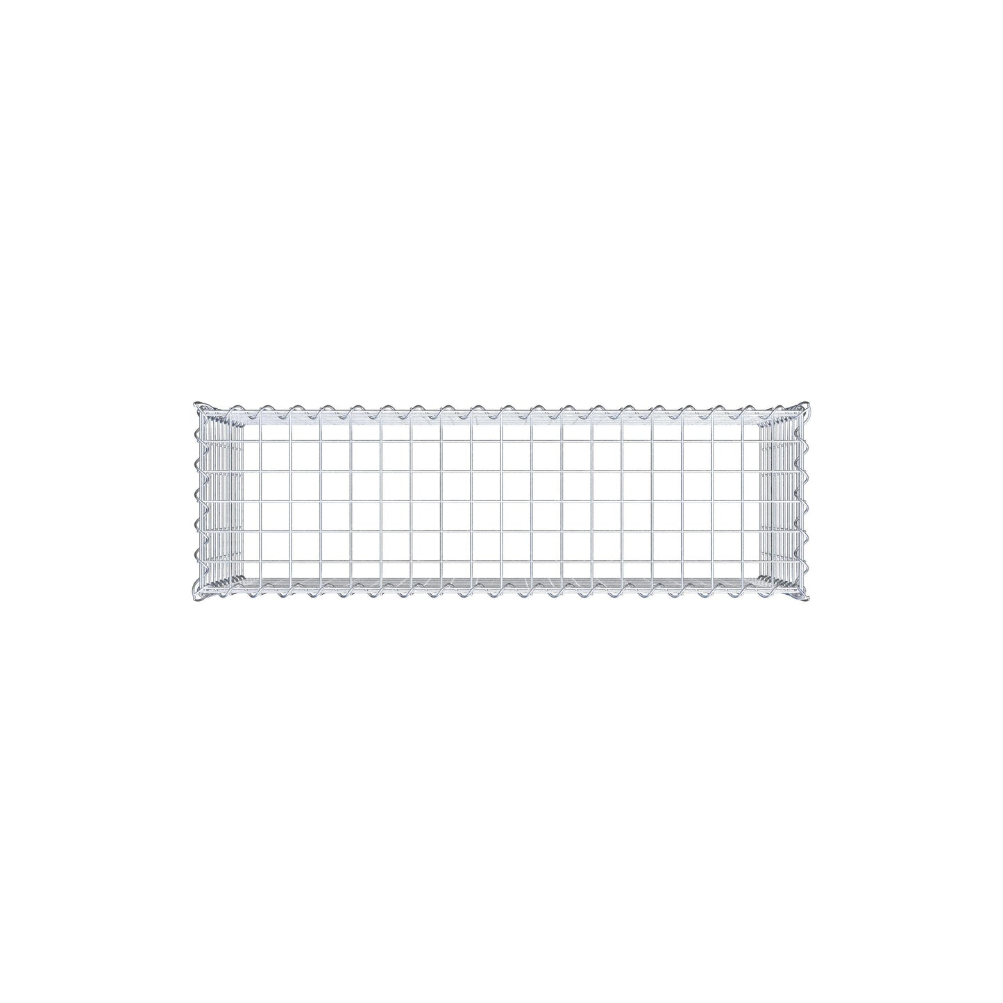 Påväxt gabion typ 3 100 cm x 50 cm x 30 cm (L x H x D), maskstorlek 5 cm x 5 cm, spiral