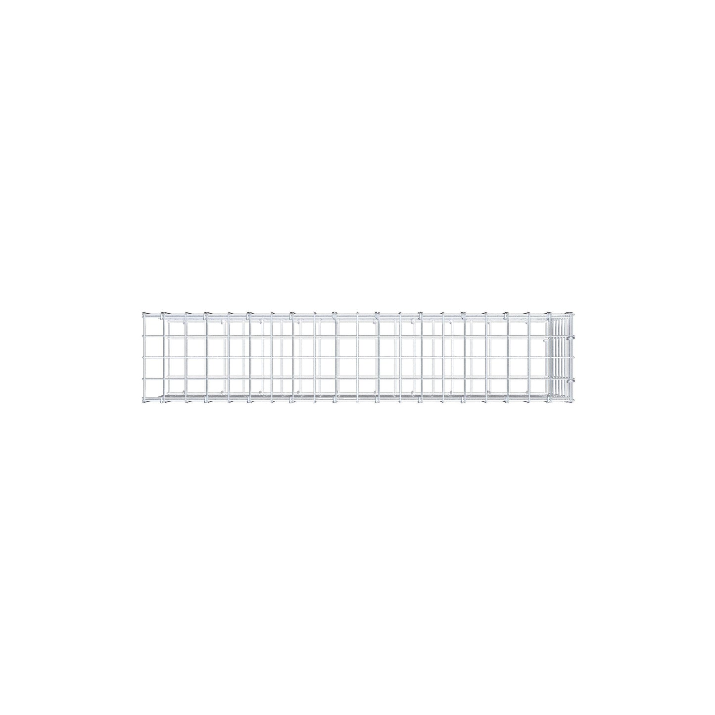 Fourche rapportée type 2 100 cm x 40 cm x 20 cm (L x H x P), mailles 5 cm x 5 cm, anneau C