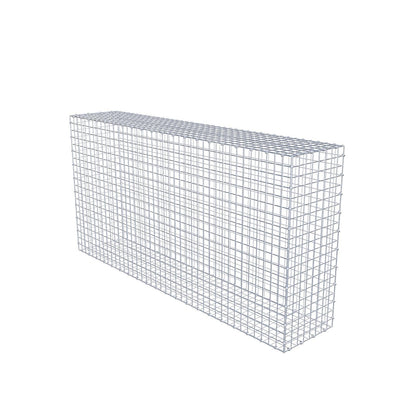 Schanskorf 200 cm x 100 cm x 40 cm (L x H x D), maaswijdte 5 x 5 cm, spiraalring