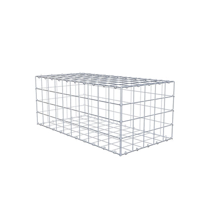 Schanskorf 100 cm x 40 cm x 50 cm (L x H x D), maaswijdte 10 cm x 10 cm, C-ring