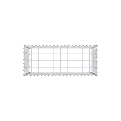 Add-on schanskorf type 3 100 cm x 60 cm x 40 cm (L x H x D), maaswijdte 10 cm x 10 cm, spiraal
