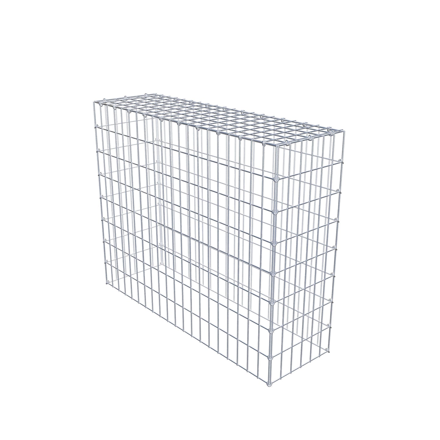Type 3 oplegkorf 100 cm x 80 cm x 30 cm (L x H x D), maaswijdte 5 cm x 10 cm, C-ring