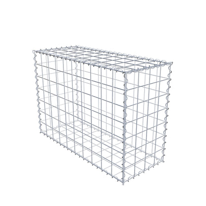 Gabion 100 cm x 70 cm x 40 cm (L x H x P), mailles 10 cm x 10 cm, spirale