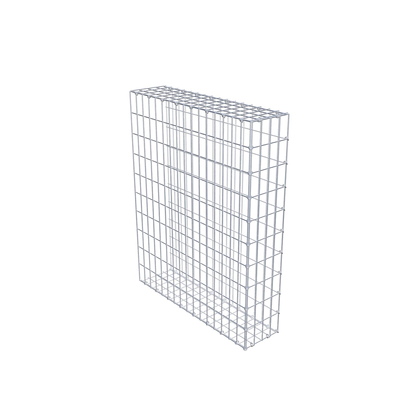 Fourche rapportée type 2 100 cm x 80 cm x 20 cm, mailles 5 cm x 10 cm, anneau en C