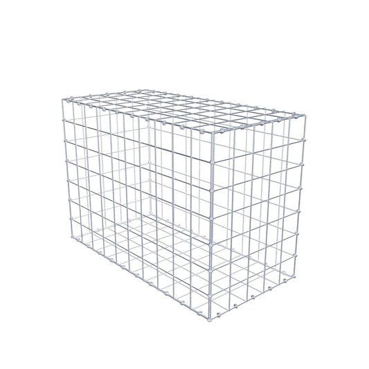 Schanskorf 100 cm x 70 cm x 50 cm (L x H x D), maaswijdte 10 x 10 cm, spiraalring