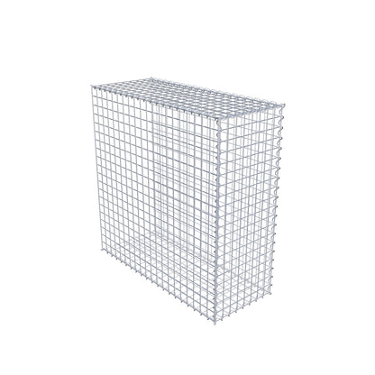 Gabbione aggiuntivo tipo 2 100 cm x 100 cm x 40 cm (L x H x P), dimensione maglia 5 cm x 5 cm, a spirale