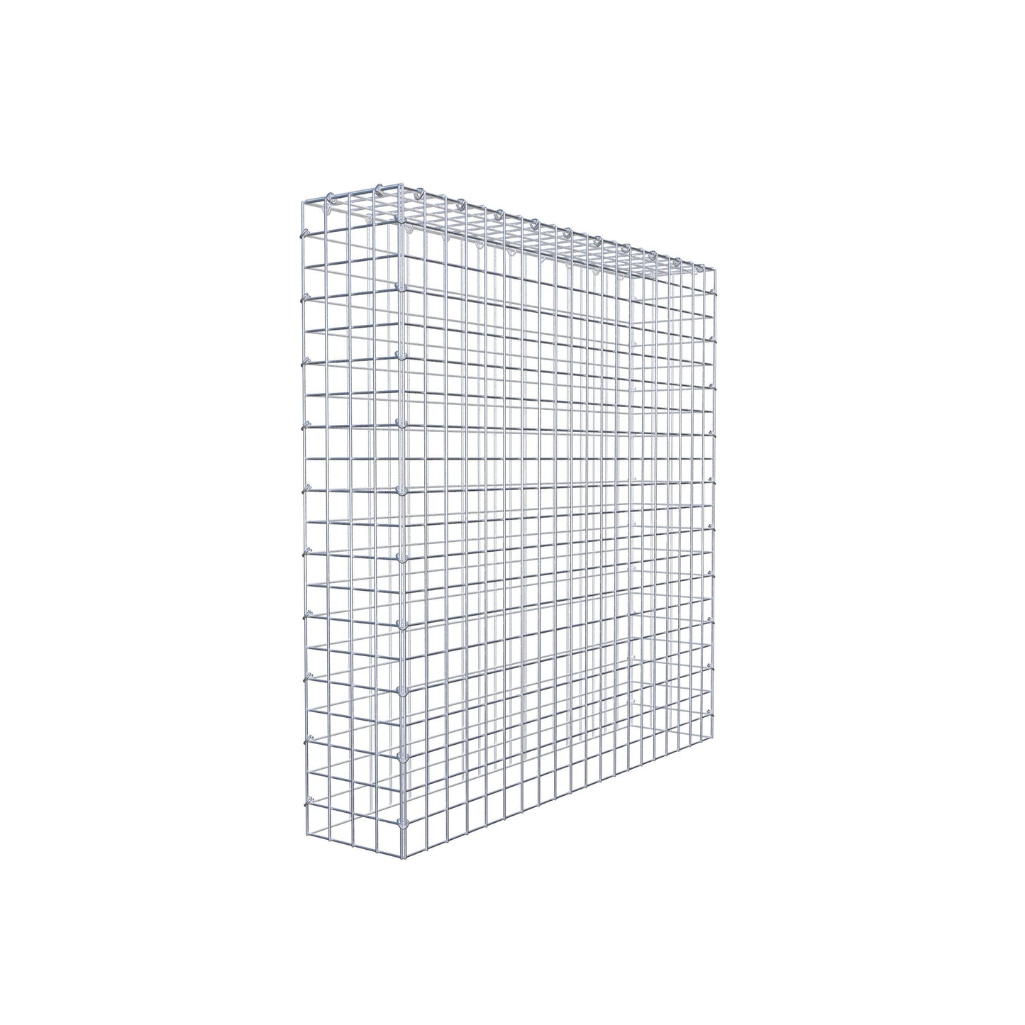Gavión adicional tipo 3 100 cm x 100 cm x 20 cm (L x A x P), malla 5 cm x 5 cm, anillo en C