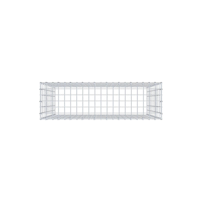Extra gabion typ 3 100 cm x 100 cm x 30 cm (L x H x D), maskstorlek 5 cm x 10 cm, C-ring