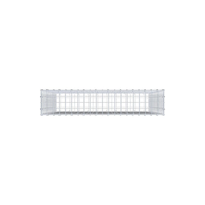Schanskorf 100 cm x 100 cm x 20 cm (L x H x D), maaswijdte 5 cm x 5 cm, C-ring