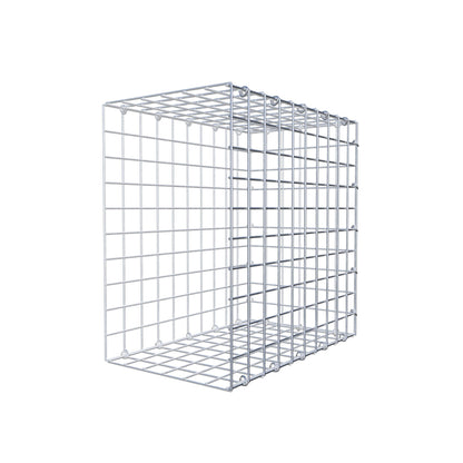 Gavión acoplable tipo 2 50 cm x 50 cm x 30 cm (L x A x P), malla 5 cm x 5 cm, anillo en C