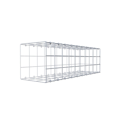 Add-on schanskorf type 2 100 cm x 30 cm x 30 cm (L x H x D), maaswijdte 10 cm x 10 cm, C-ring