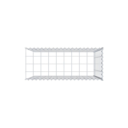 Anbaugabione Typ 4 100 cm x 90 cm x 40 cm (L x H x T), Maschenweite 10 cm x 10 cm, Spirale