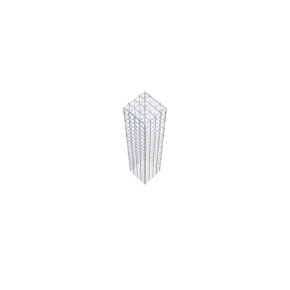 Mounted gabion type 3 100 cm x 20 cm x 20 cm (L x H x D), mesh size 5 cm x 5 cm, C-ring