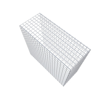 Gavión adicional tipo 4 100 cm x 90 cm x 40 cm (L x A x P), malla 5 cm x 5 cm, anillo en C