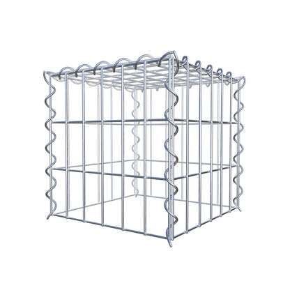 Extra gabion typ 3 30 cm x 30 cm x 30 cm (L x H x D), maskstorlek 5 cm x 10 cm, spiral
