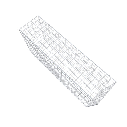 Schanskorf 200 cm x 100 cm x 50 cm (L x H x D), maaswijdte 10 cm x 10 cm, C-ring