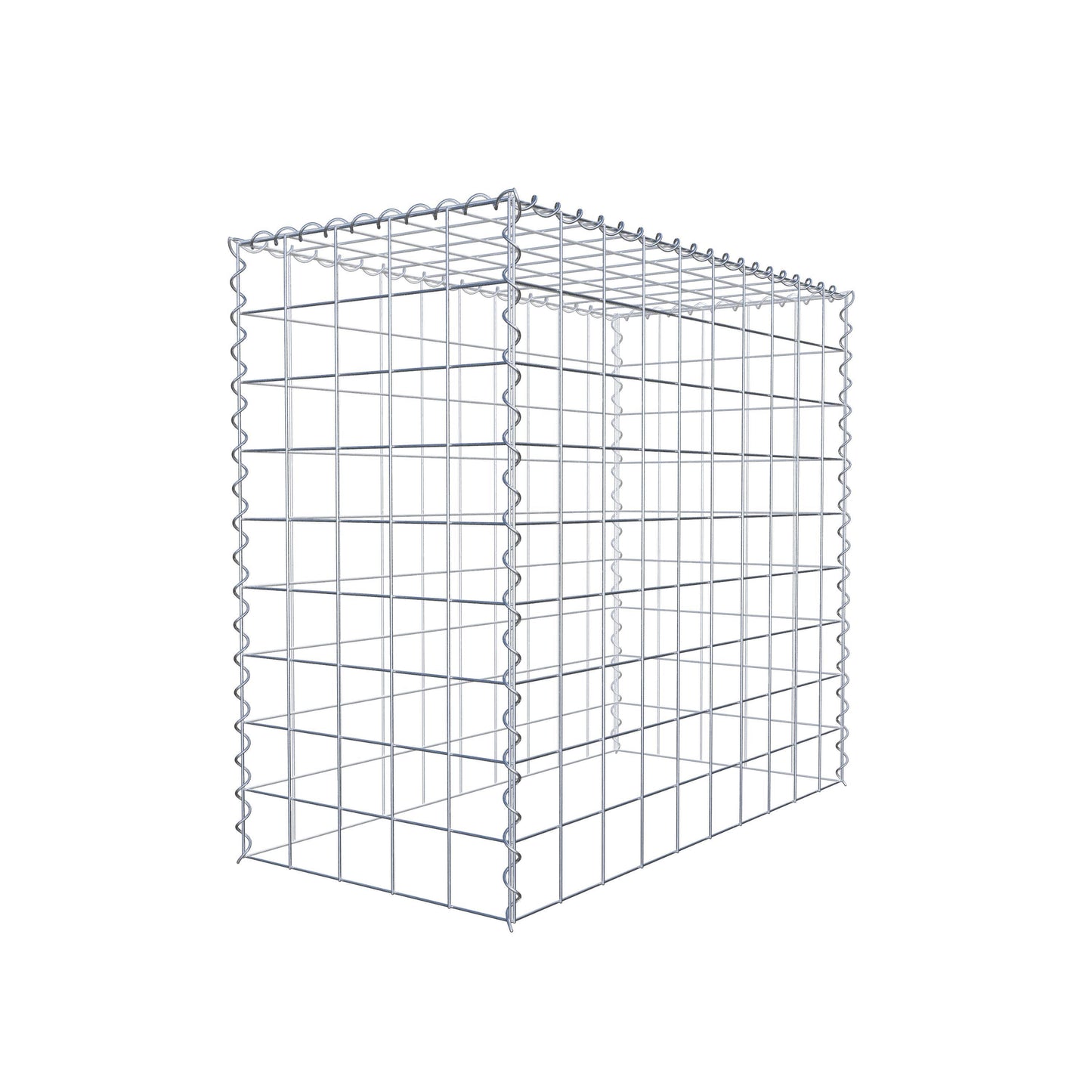 Add-on schanskorf type 3 100 cm x 90 cm x 50 cm (L x H x D), maaswijdte 10 cm x 10 cm, spiraal