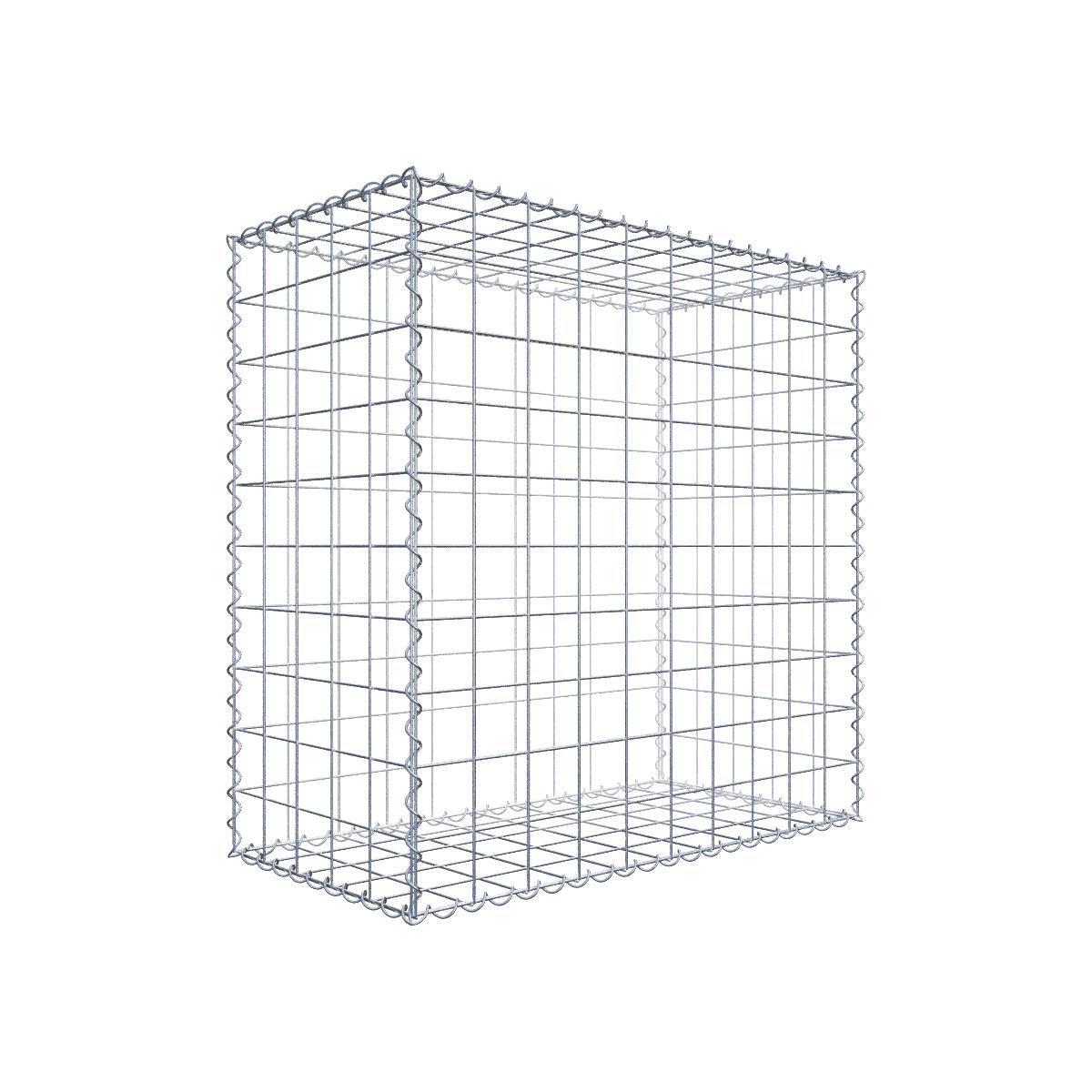 Set van 2 schanskorven 100 cm x 100 cm x 50 cm (L x H x D), maaswijdte 10 x 10 cm, spiraalvormig