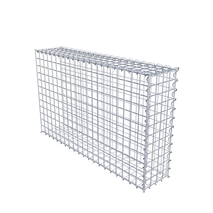 Gabion rapporté type 2 100 cm x 60 cm x 20 cm (L x H x P), mailles 5 cm x 5 cm, spirale