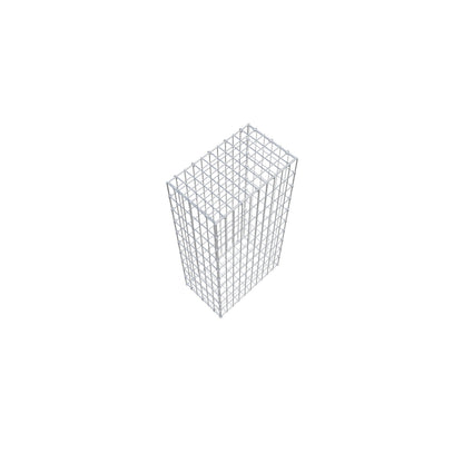 Schanskorf 100 cm x 30 cm x 50 cm (L x H x D), maaswijdte 5 cm x 10 cm, C-ring